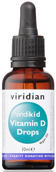VIRIDIAN VIRIDIKID VITAMIN D3 400UI GOCCE 30ML - farmacia187.it