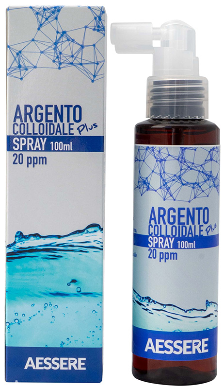 SILVER WATER ARGENTO COLLOIDALE 100 ML - farmacia187.it