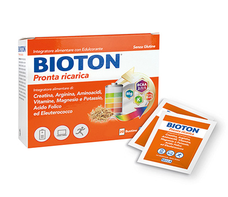BIOTON PRONTA RICARICA 20 BUSTINE - farmacia187.it
