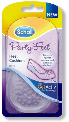 PLANTARE ORTOPEDICO SCHOLL PARTY FEET GEL ACTIVE TALLONE - farmacia187.it