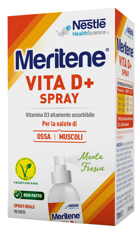 MERITENE VITA D+ SPRAY 18 ML - farmacia187.it