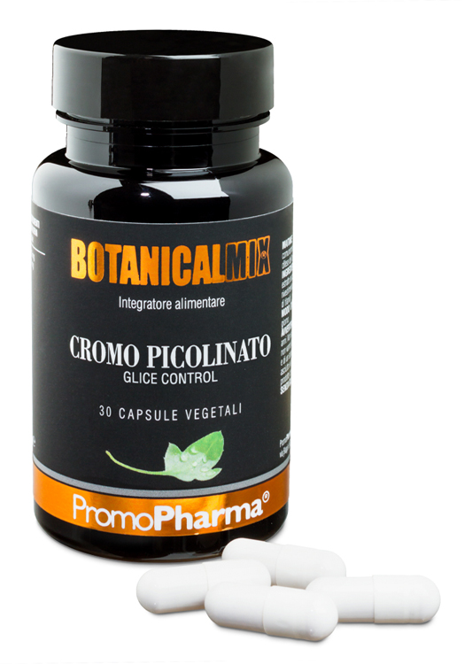 CROMO PICOLINATO GLICE CONTROL BOTANICAL MIX 30 CAPSULE - farmacia187.it