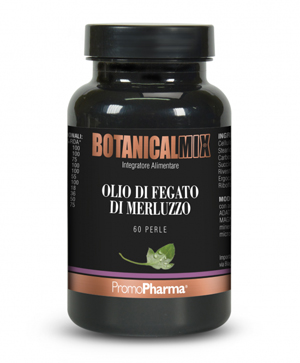 OLIO DI FEGATO DI MERLUZZO BOTANICAL MIX 60 PERLE - farmacia187.it