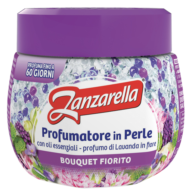 ZANZARELLA PERLE ANTIZANZARA FLOREALE 170 G - farmacia187.it
