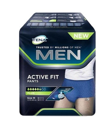 PULL UP UOMO TENA MEN PANTS ACTIVE FIT M 9 PEZZI - farmacia187.it