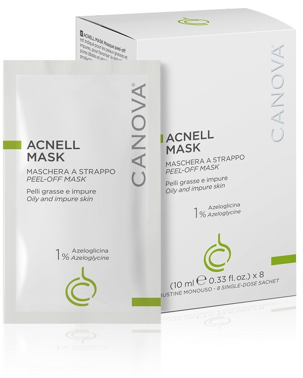 ACNELL MASK CANOVA 8 BUSTE 10 ML - farmacia187.it