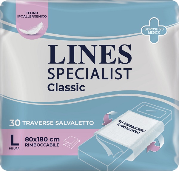 TRAVERSA LINES SPECIALIST CLASSIC 80X180 CM 30 PEZZI - farmacia187.it