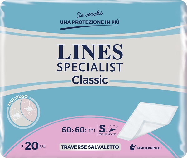 TRAVERSA LINES SPECIALIST CLASSIC TRAVERSA 60 X 60 CM 20 PEZZI - farmacia187.it