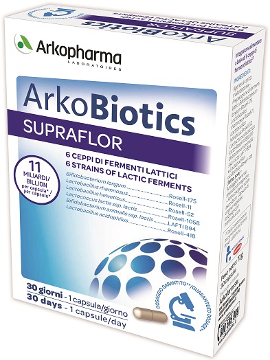 ARKOBIOTICS SUPRAFLOR 30 CAPSULE - farmacia187.it