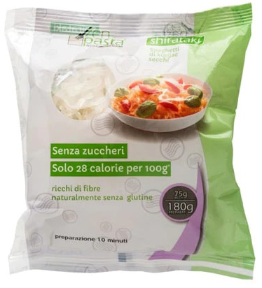 ZENPASTA SHIRATAKI ESSICATO TAGLIATELLE MONODOSE 75 G - farmacia187.it