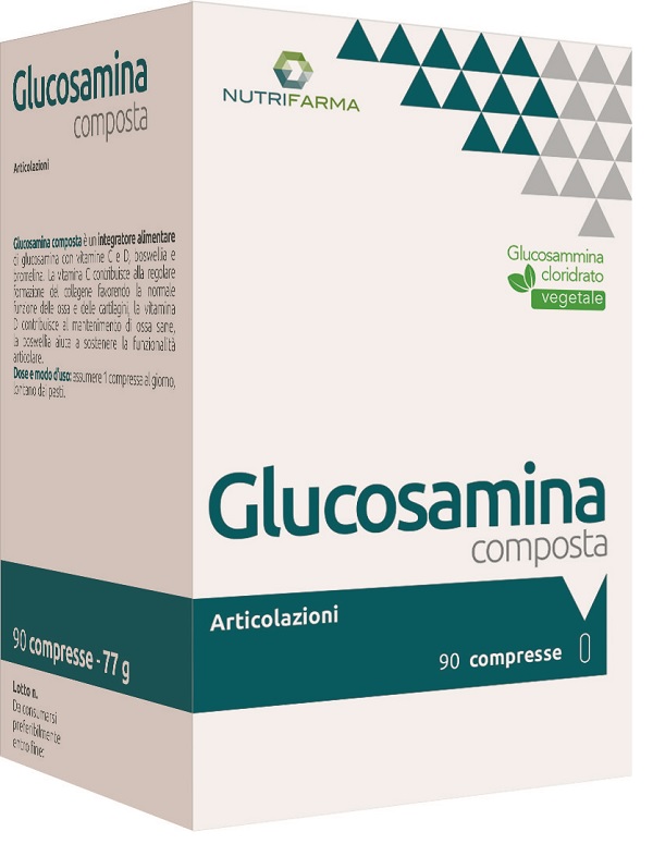 GLUCOSAMINA COMPOSTA VEGETALE 90 COMPRESSE - farmacia187.it