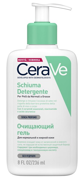 CERAVE SCHIUMA VISO 236 ML - farmacia187.it