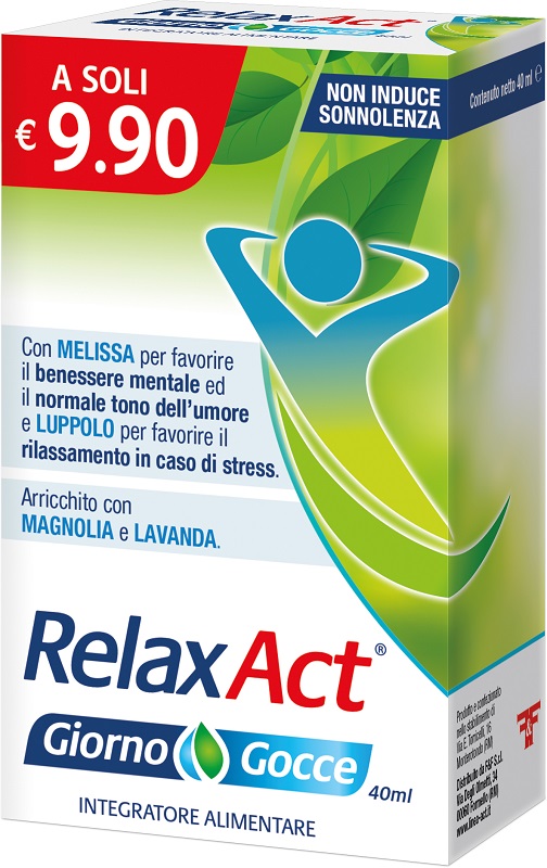 RELAX ACT GIORNO GOCCE 40 ML - farmacia187.it