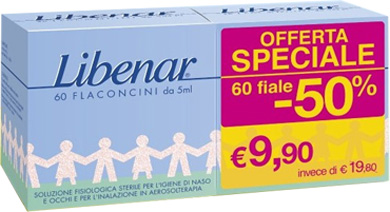 FIALE MONODOSE LIBENAR 60 PEZZI DA 5 ML - farmacia187.it