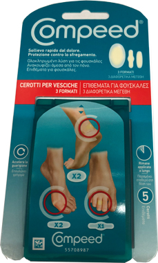 COMPEED CD VESCICHE PACCO DOPPIO MISTO - farmacia187.it