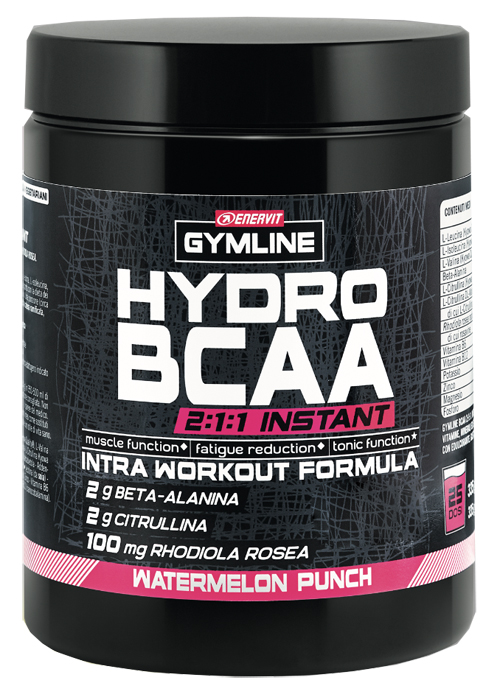 GYMLINE MUSCLE HYDRO BCAA INSTANT WATERMELON POLVERE 335 G - farmacia187.it