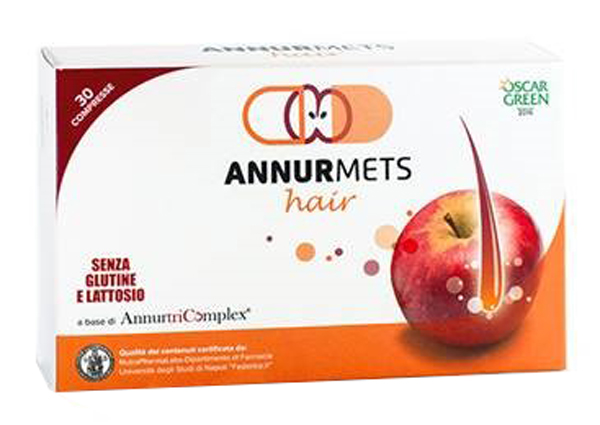 ANNURMETS HAIR 510 MG 30 COMPRESSE - farmacia187.it