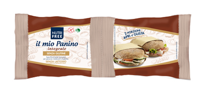 NUTRIFREE IL MIO PANINO INTEGRALE 2 X 90 G - farmacia187.it