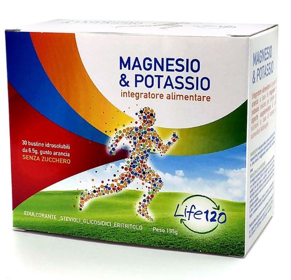 MAGNESIO E POTASSIO 30 BUSTINE - farmacia187.it
