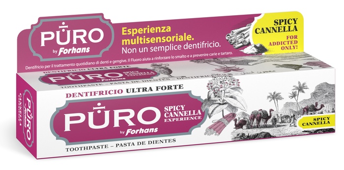 PURO DENTIFRICIO SPICY CANNELLA 75 ML - farmacia187.it