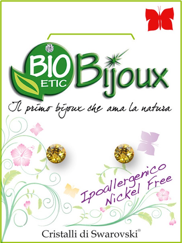 ORECCHINO XIRIUS 4,1MM LIGHT TOPAZ - farmacia187.it