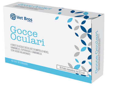 VET BROS SOLUZIONE SALINA STERILE OFTALMICA AD USO VETERINARIO 10 FIALE DA 5 ML - farmacia187.it