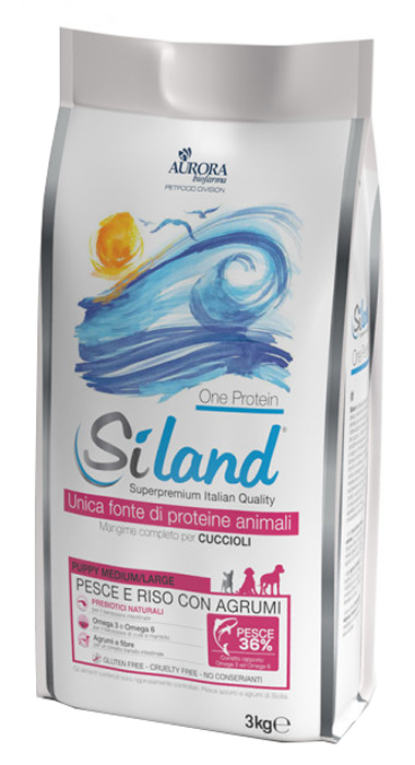 SILAND PUPPY MEDIUM/LARGE PESCE 3 KG - farmacia187.it