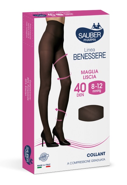 COLLANT VELATO SAUBER 8-12MMGH NERO 4 - farmacia187.it