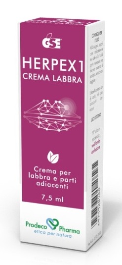 GSE HERPEX 1 CREMA LABBRA 7,5 ML - farmacia187.it