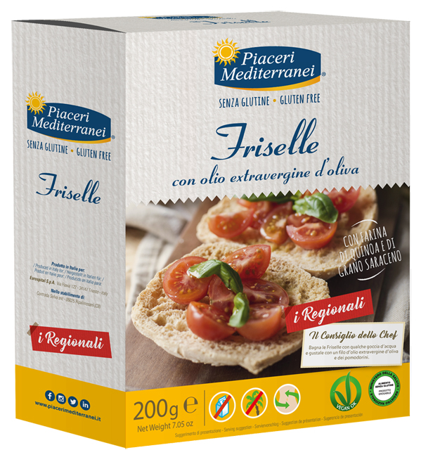 PIACERI MEDITERRANEI FRISELLE 200 G - farmacia187.it