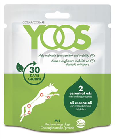 YOOS COLLARE CANE TAGLIA MEDIUM/LARGE A BASE DI OLI ESSENZALI - farmacia187.it