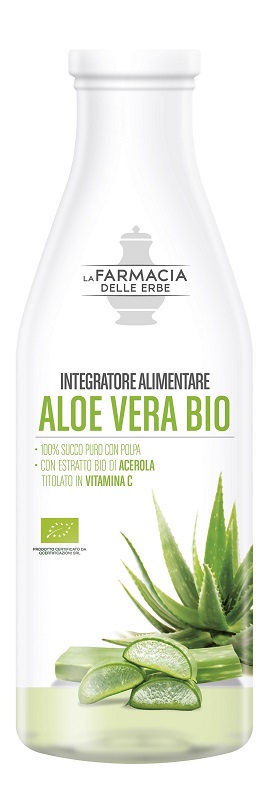 FARMACIA DELLE ERBE ALOE VERA SUCCO PURO BIO 1000 ML - farmacia187.it