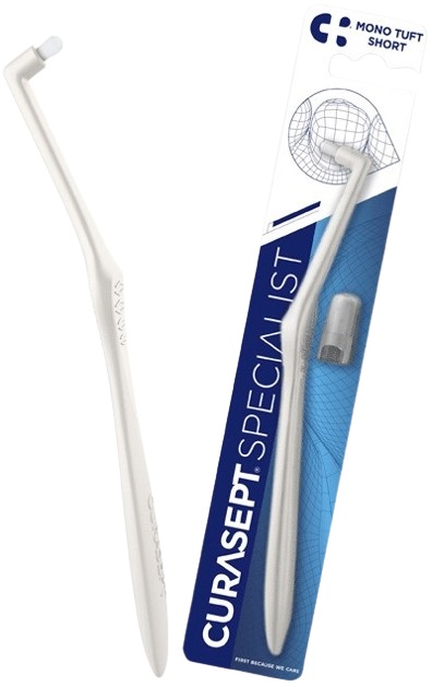 CURASEPT SPAZZOLINO SPECIALIST MONO TUFT SHORT - farmacia187.it