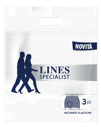 LINES SPECIALIST MUTANDA ELASTICA L 3 PEZZI - farmacia187.it
