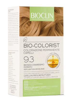 BIOCLIN BIO COLORIST 9,3 BIONDO CHIARISSIMO DORATO - farmacia187.it