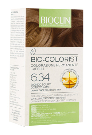 BIOCLIN BIO COLORIST 6,34 BIONDO SCURO DORATO RAME - farmacia187.it