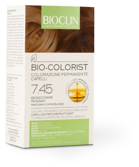BIOCLIN BIO COLORIST 7,45 BIONDO RAME MOGANO - farmacia187.it