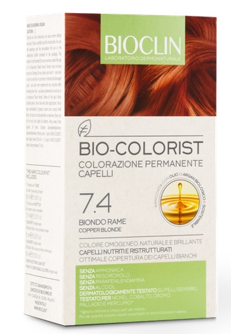 BIOCLIN BIO COLORIST 7,4 BIONDO RAME - farmacia187.it