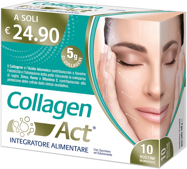 COLLAGEN ACT 10 BUSTINE MONODOSE - farmacia187.it