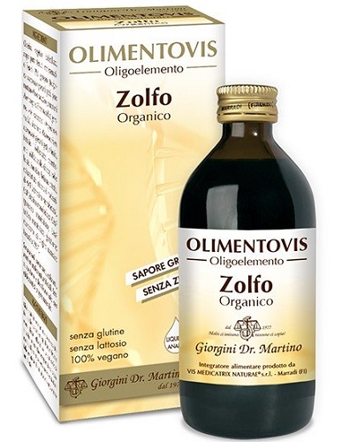 ZOLFO ORGANICO OLIMENTOVIS 200 ML - farmacia187.it