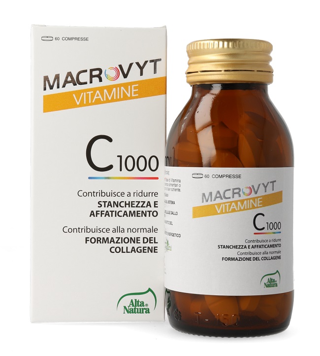 MACROVYT VITAMINA C 1000 FAST & SLOW 30 COMPRESSE - farmacia187.it