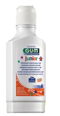 GUM JUNIOR MONSTER COLLUTORIO 300 ML PER BAMBINI DAI 6 ANNI IN SU - farmacia187.it