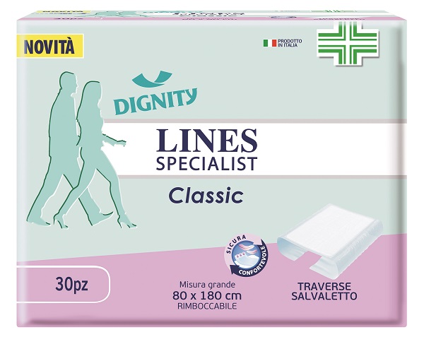 TRAVERSA LINES SPECIALIST CLASSIC 80X180CM TP 30 PEZZI - farmacia187.it