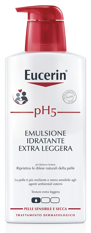 EUCERIN PH5 EMULSIONE IDRATANTE EXTRA LEGGERA 400 ML - farmacia187.it