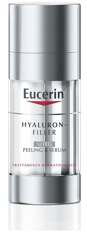EUCERIN HYALURON-FILLER PEELING & SERUM NOTTE 30 ML - farmacia187.it