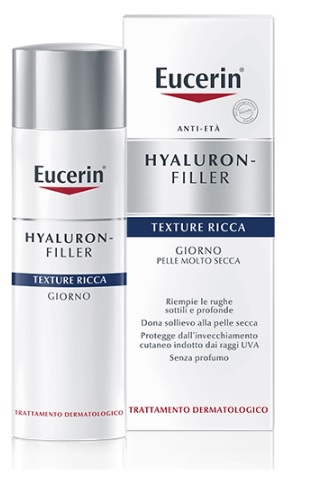 EUCERIN HYALURON-FILLER TEXTURE RICCA GIORNO 50 ML - farmacia187.it