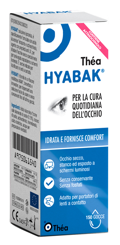 HYABAK SOLUZIONE OFTALMICA 5 ML - farmacia187.it