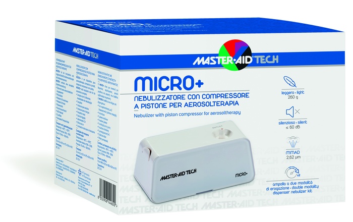NEBULIZZATORE PISTONE MASTER-AID TECH MICRO+ - farmacia187.it