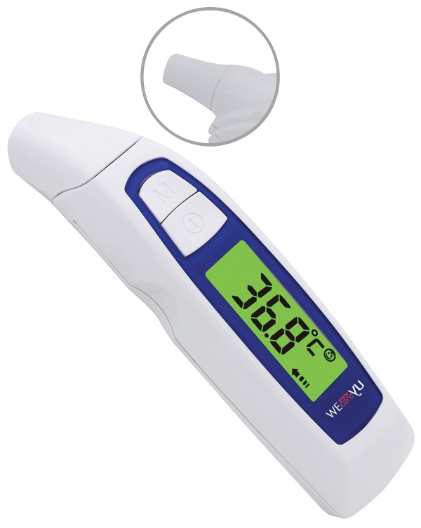 TERMOMETRO FRONTE ORECCHIO OGGETTI WECAREYU FEVER MULTIUSE 1 PEZZO - farmacia187.it