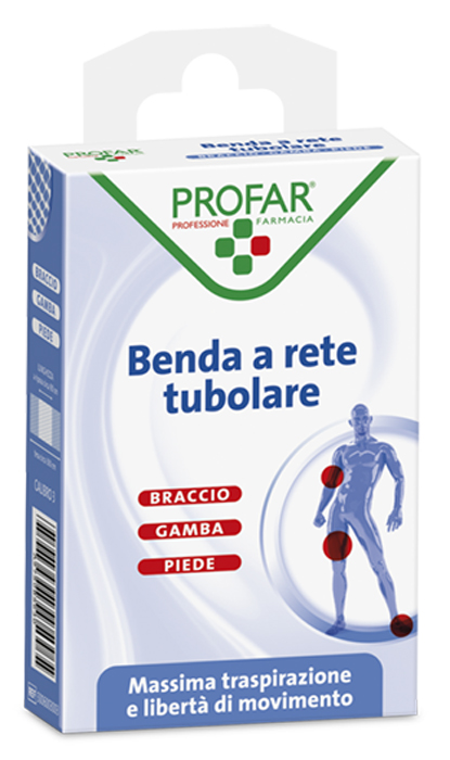BENDA A RETE ELASTICA BRACCIA PIEDE GAMBA 3 MT TESI CALIBRO 3 PROFAR - farmacia187.it